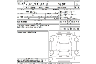 toyota land crusier 250
